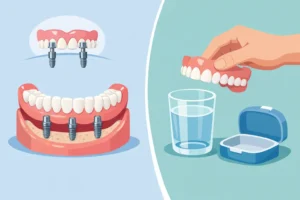 Fixed Dentures Versus Removable Dentures