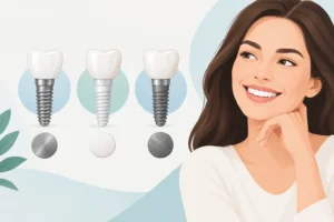 How to Choose Implant Material for a Natural Smile
