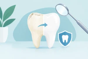 Worn Enamel Restoration for a Stronger Smile